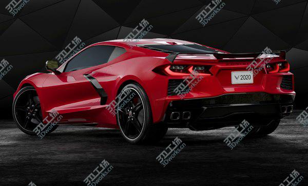 images/goods_img/20210312/3D model 2020 Chevrolet Corvette C8 Stingray/3.jpg